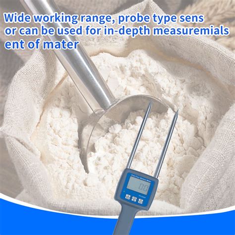 Flour Moisture Meter store|HOJILA TK100GF Grain Flour Moisture Meter for Measuring .